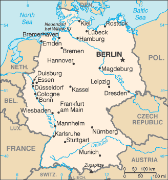 Deutschlandkarte