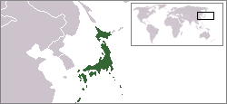 Karte Japan