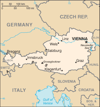 �sterreichkarte